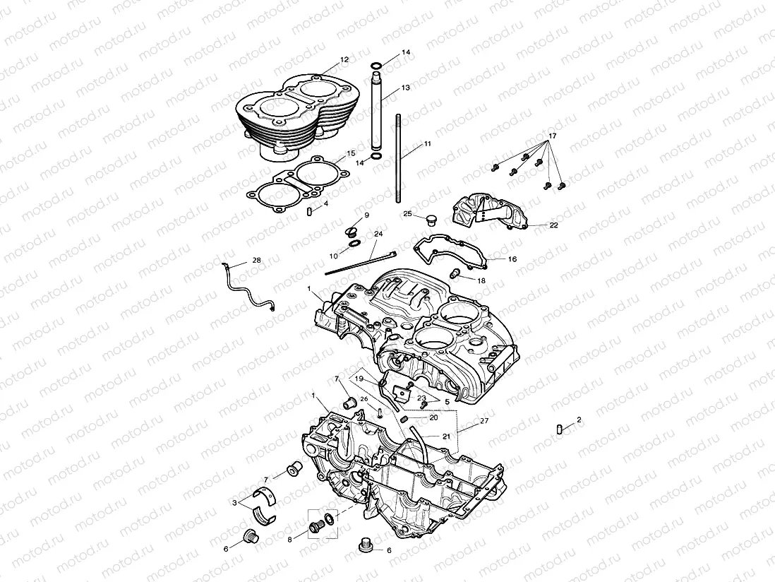 Crankcase & Fittings