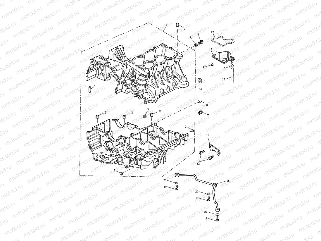 Crankcase & Fittings