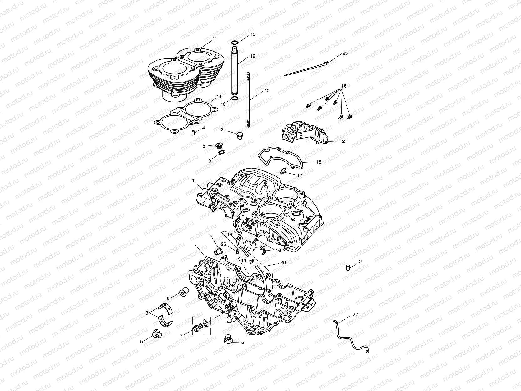 Crankcase & Fittings