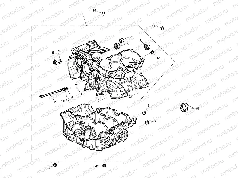 Crankcase & Fittings