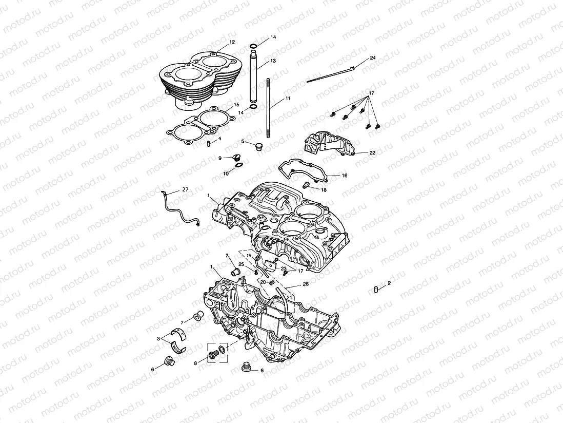 Crankcase & Fittings