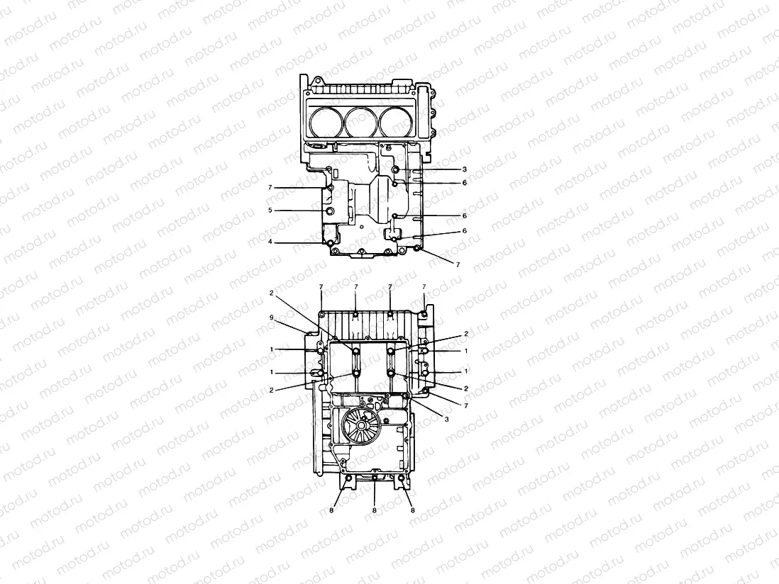 Crankcase Fixings