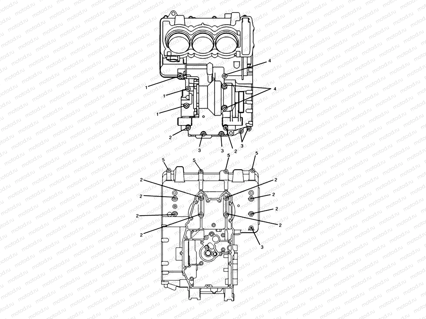 Crankcase Fixings