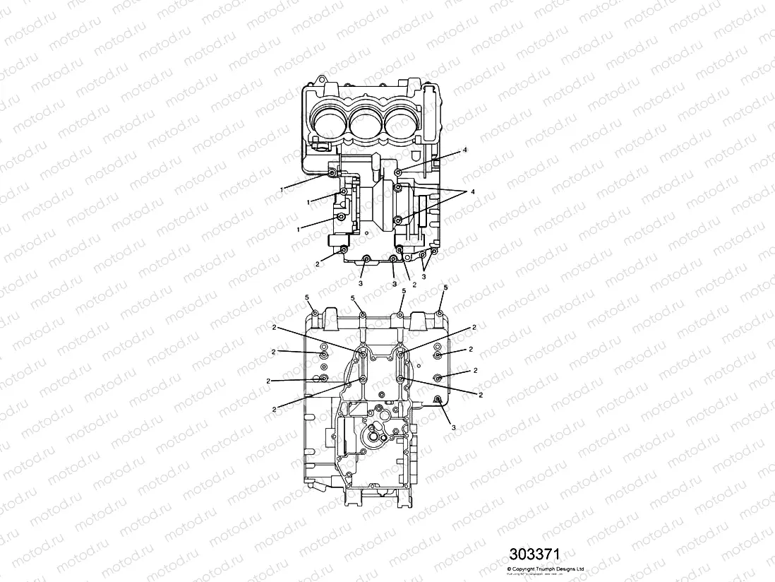 Crankcase Fixings