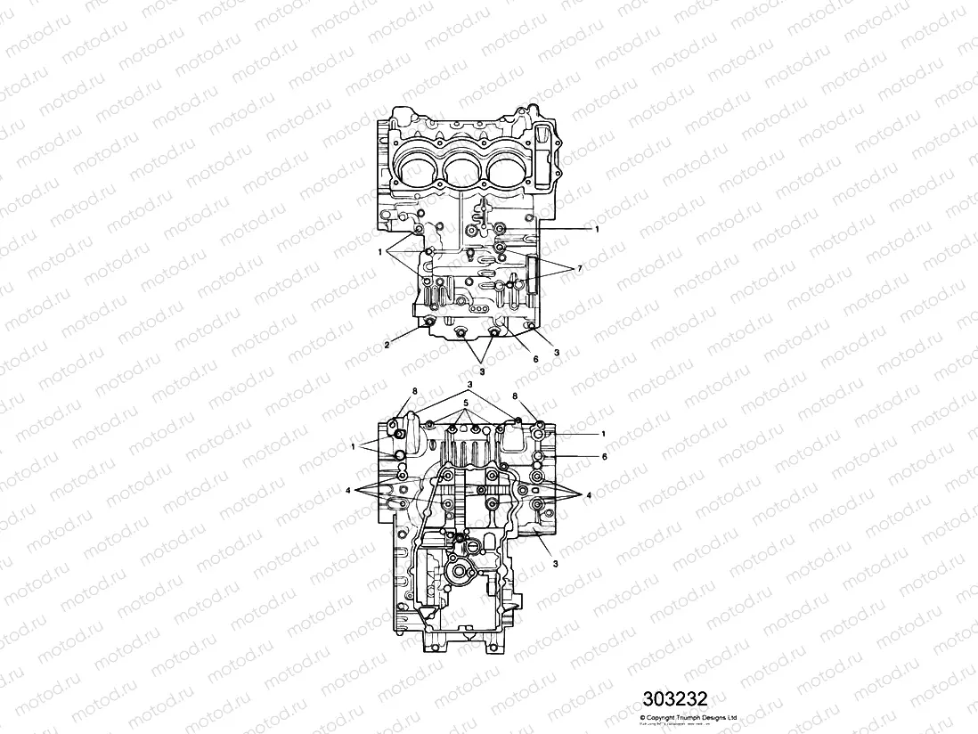 Crankcase Fixings