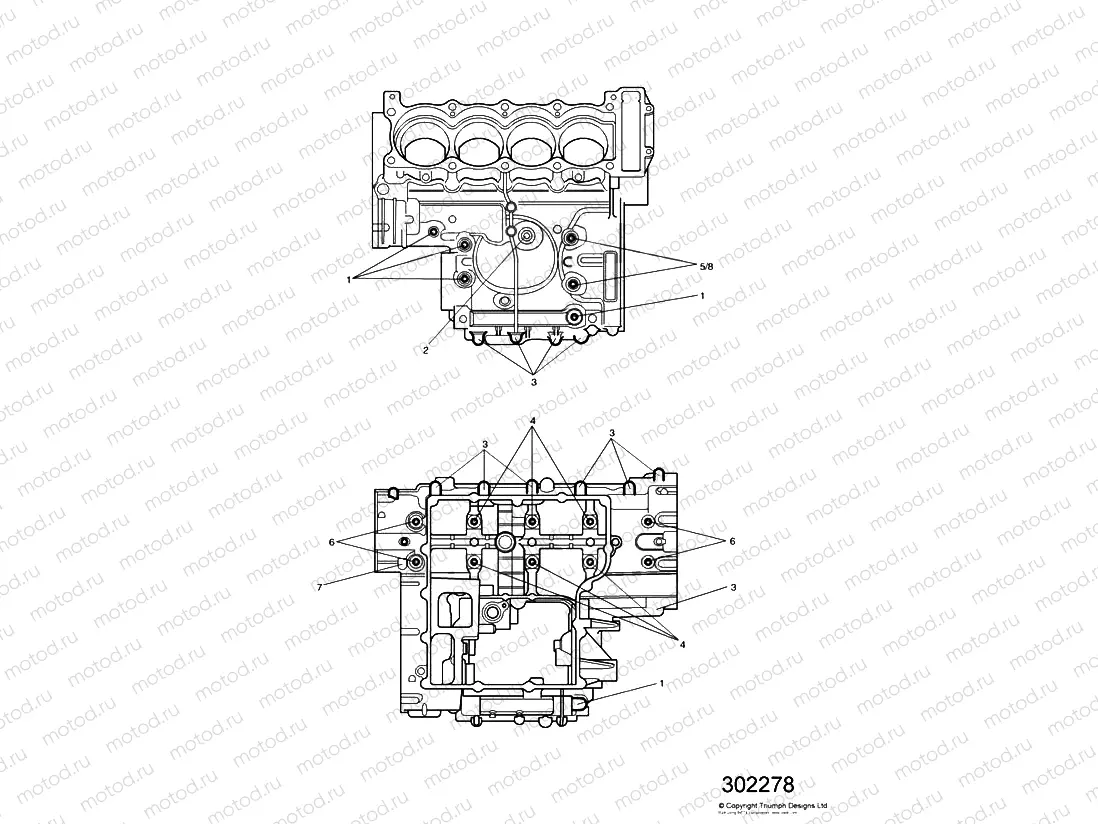 Crankcase Fixings