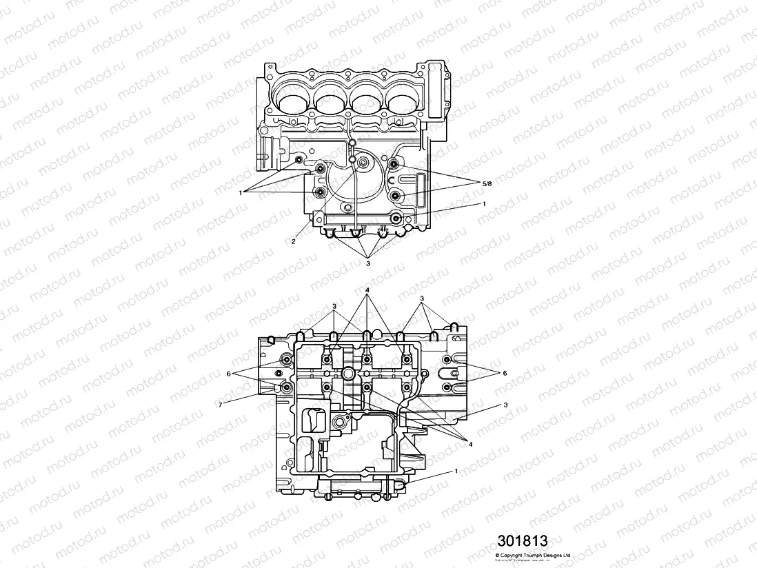 Crankcase Fixings