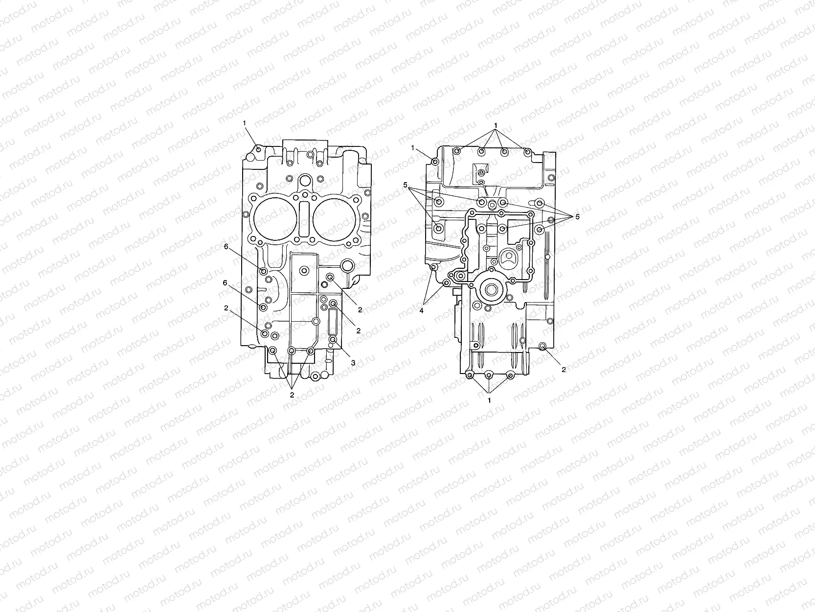 Crankcase Fixings