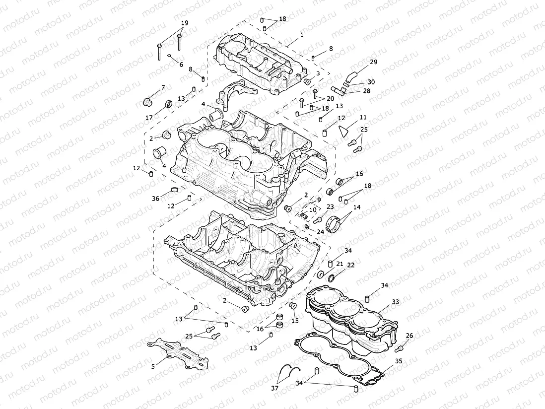 Crankcase Fixings