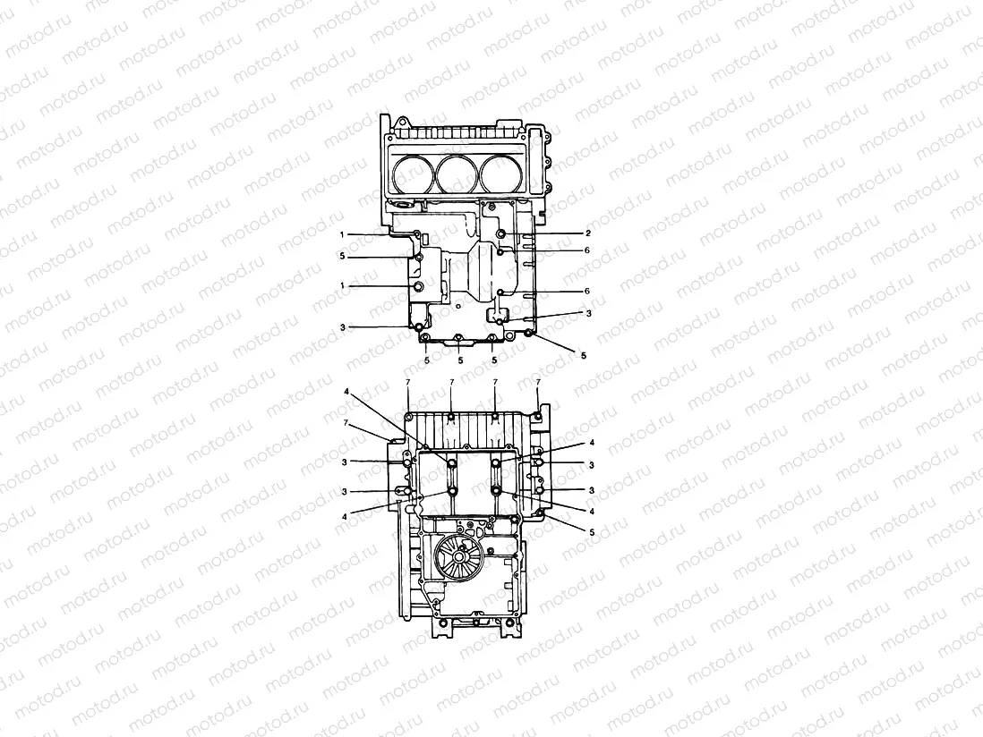 Crankcase Fixings 9873 »