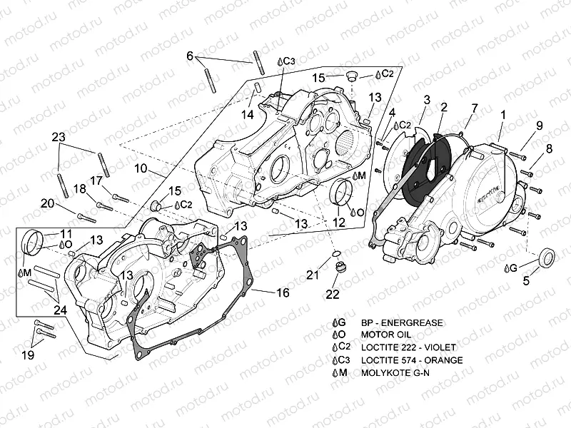 Crankcase I