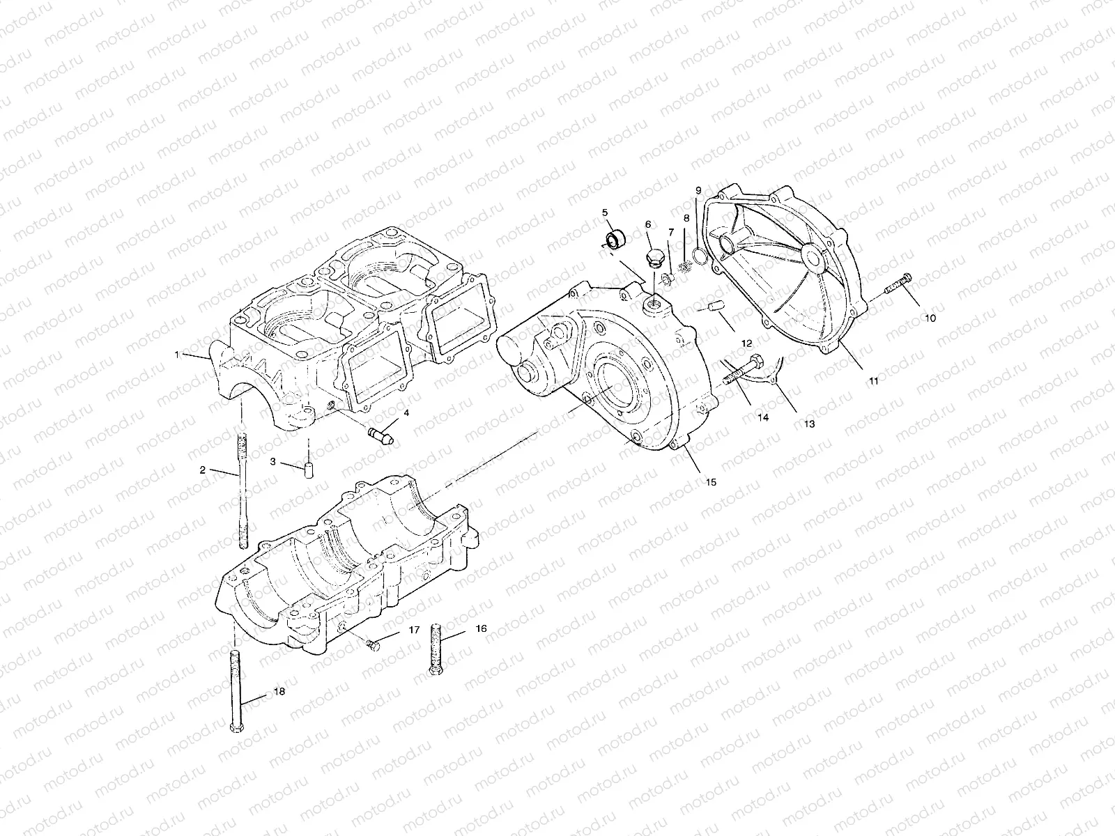 CRANKCASE - I994573 (4951395139b013) | CRANKCASE - I994573 (4951395139b013)