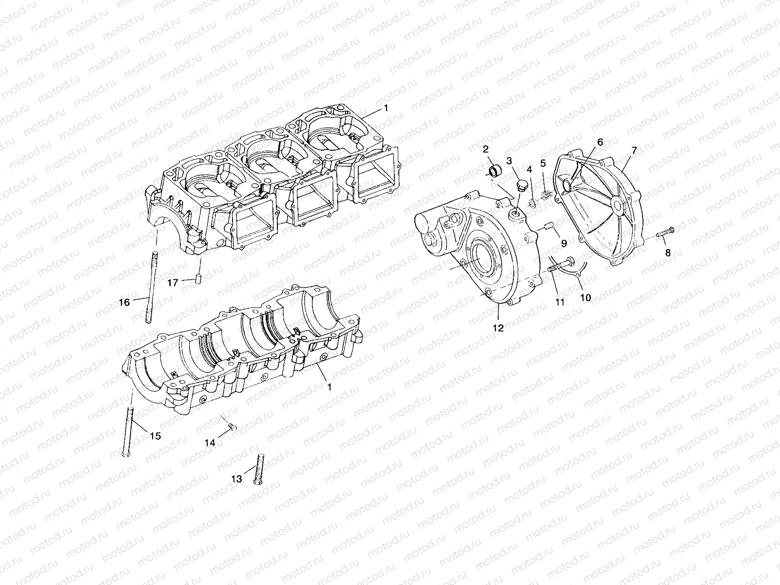 CRANKCASE - I994590 (4951425142b013) | CRANKCASE - I994590 (4951425142b013)