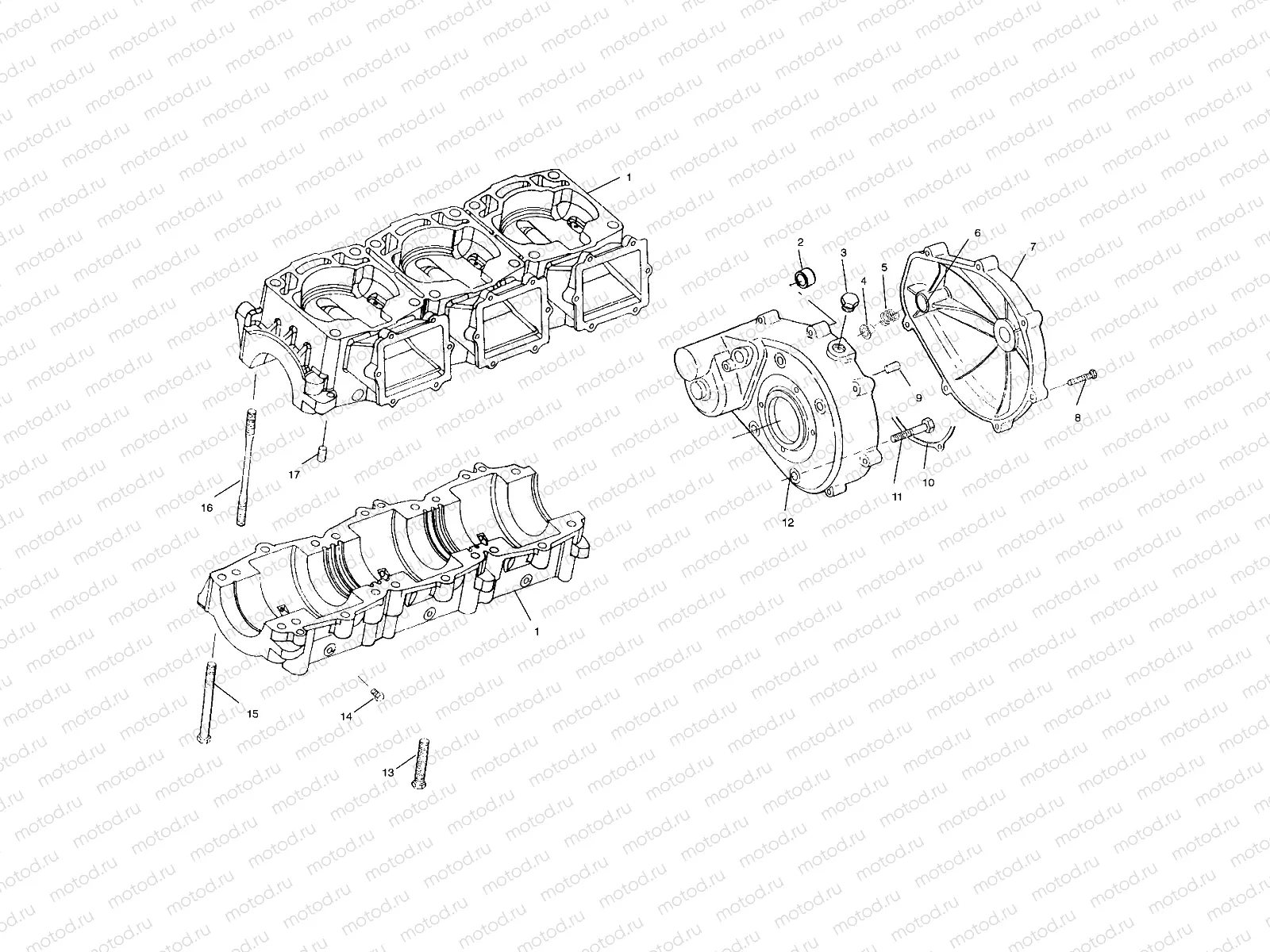 CRANKCASE - I994690 (4951365136c001) | CRANKCASE - I994690 (4951365136c001)