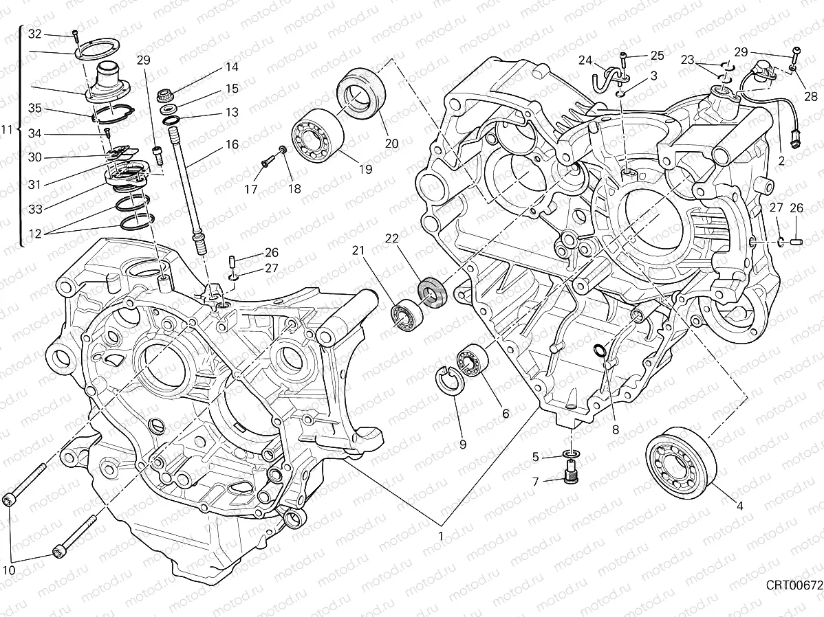 CRANKCASE [MOD:F848]