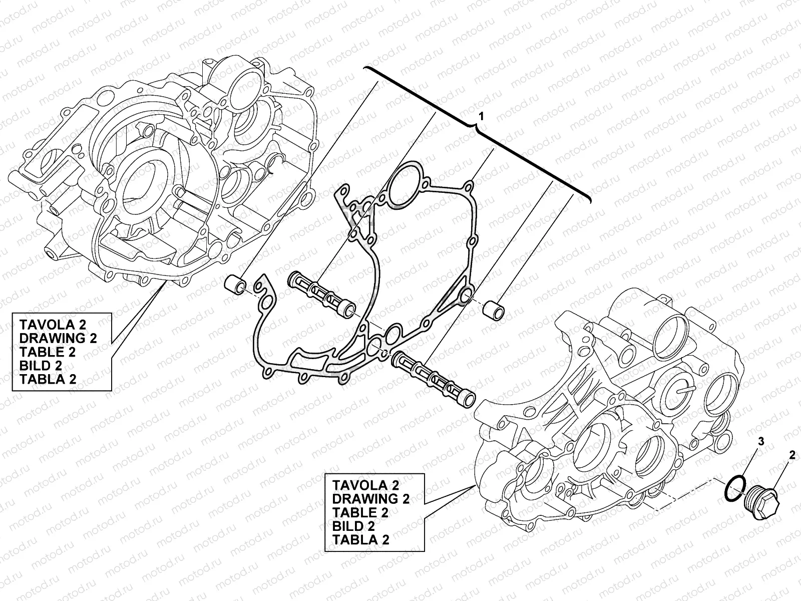 CRANKCASE PARTS