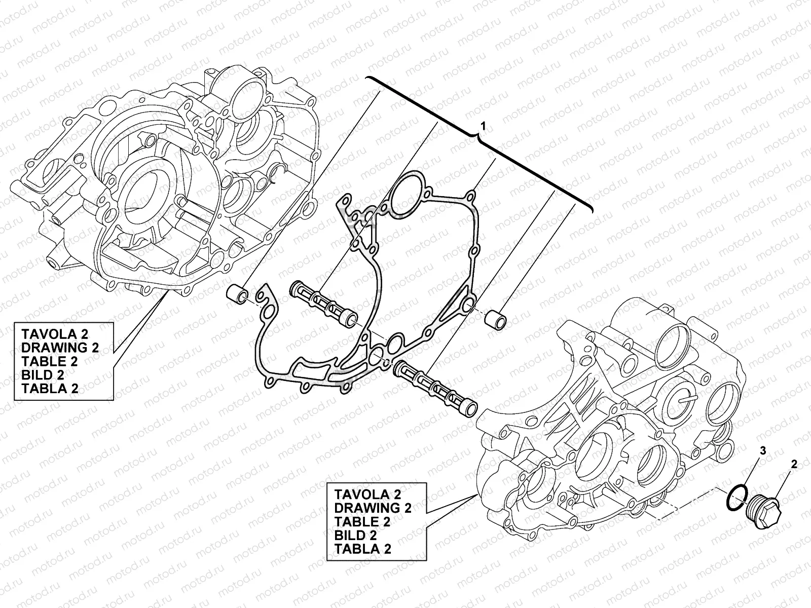 CRANKCASE PARTS