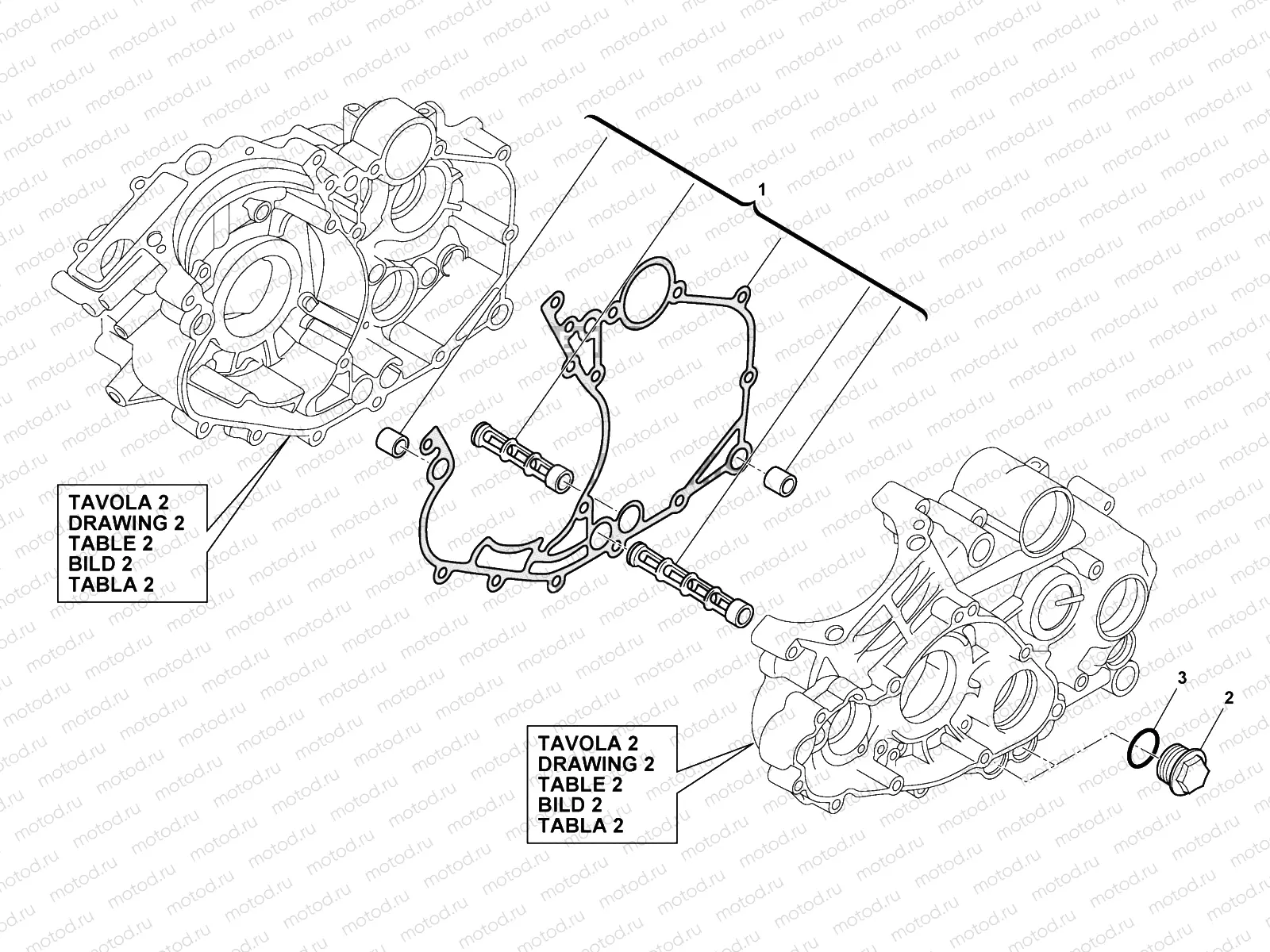 CRANKCASE PARTS