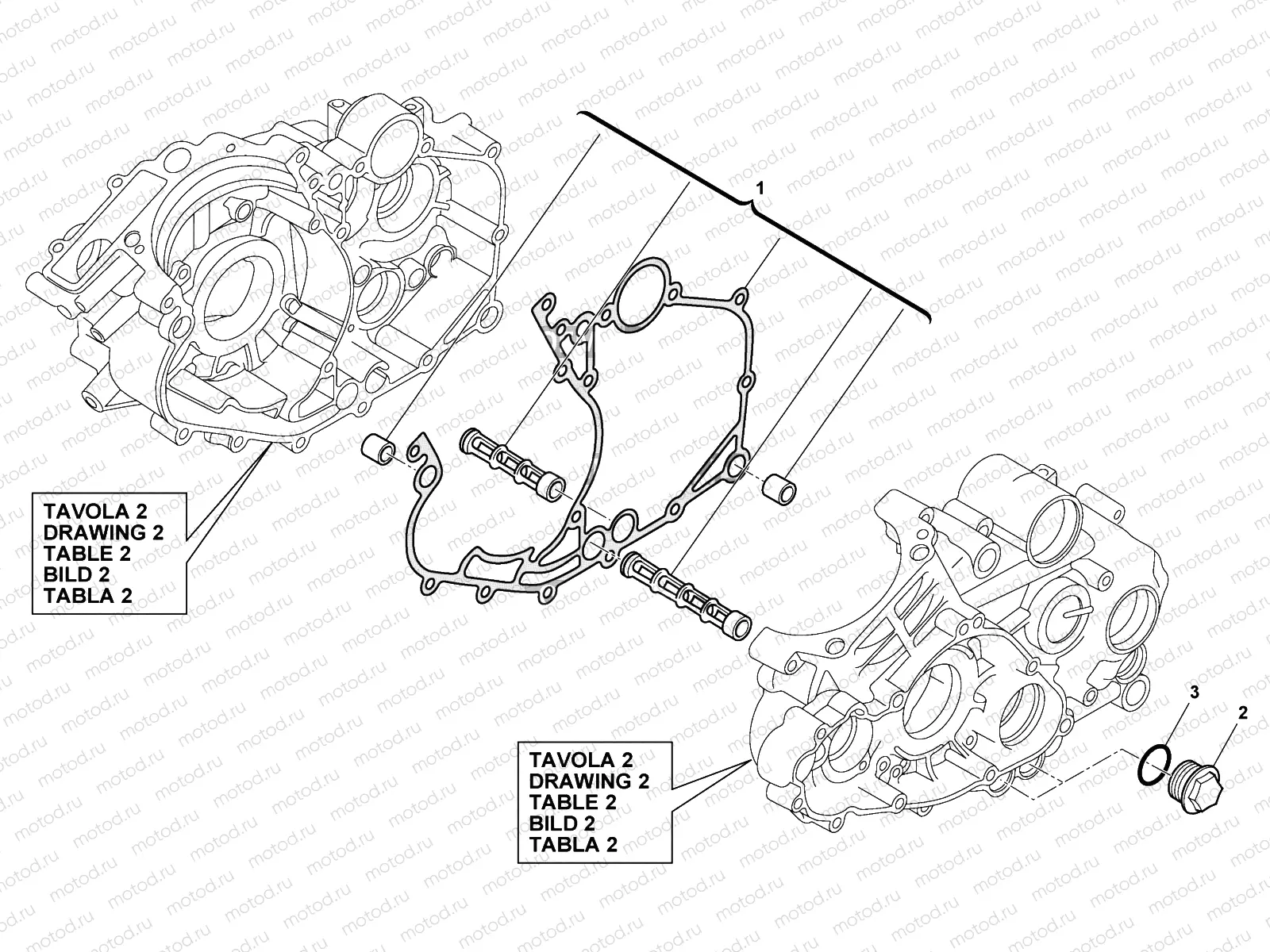 CRANKCASE PARTS