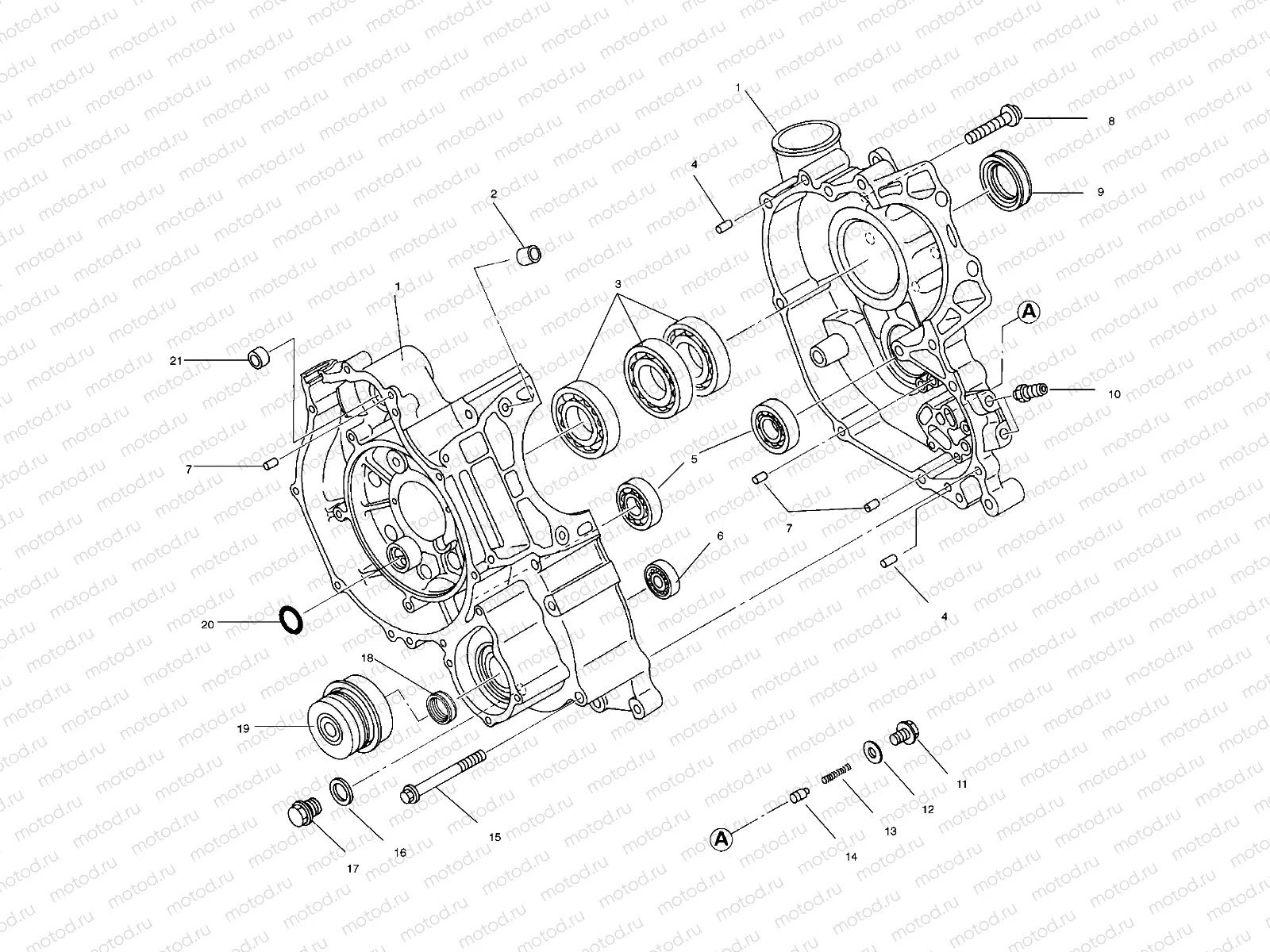 CRANKCASE - W958144 (4926862686d001) | CRANKCASE - W958144 (4926862686d001)