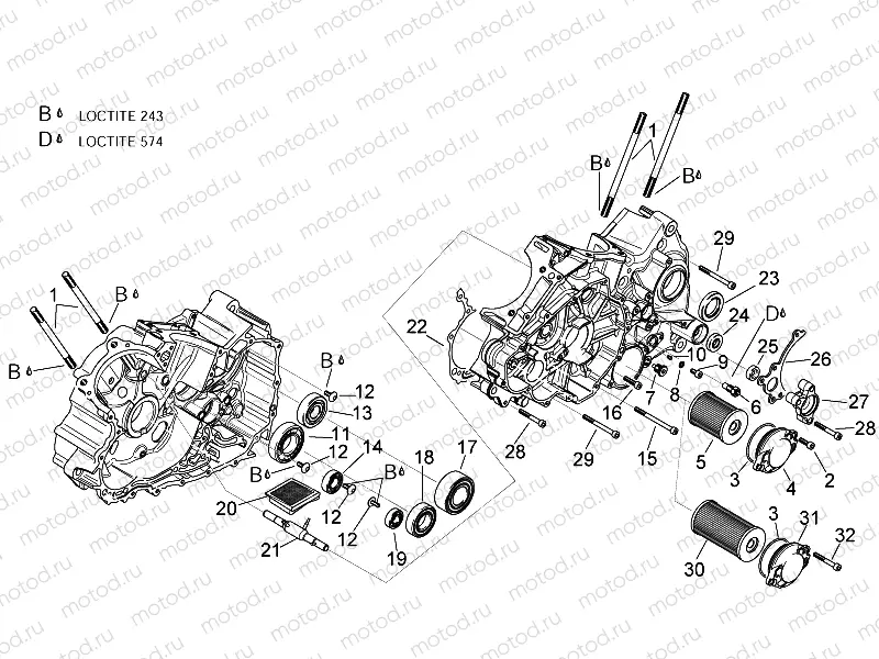 Crankcases II