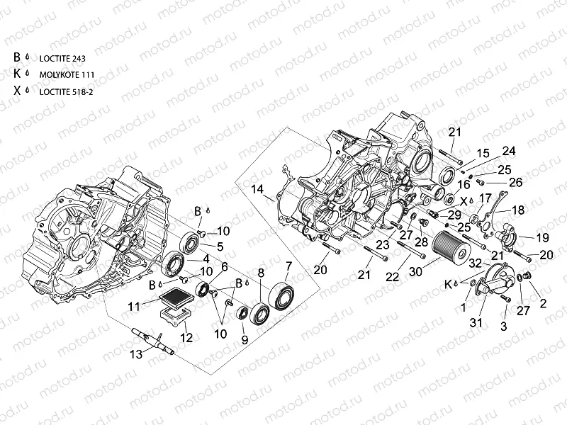Crankcases II