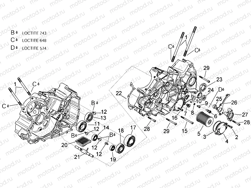 Crankcases II