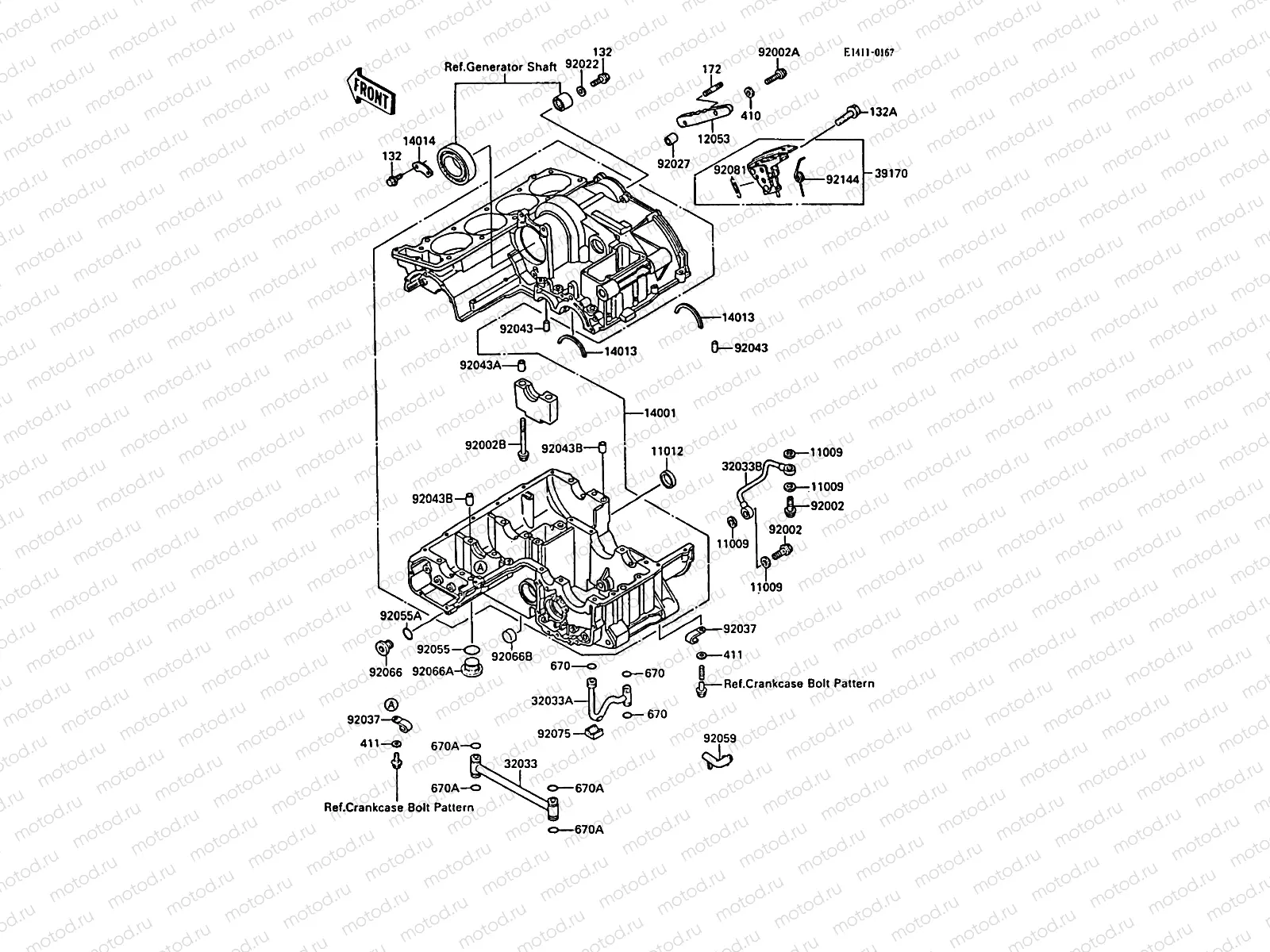 Crankcase(ZLT00A-001113-)