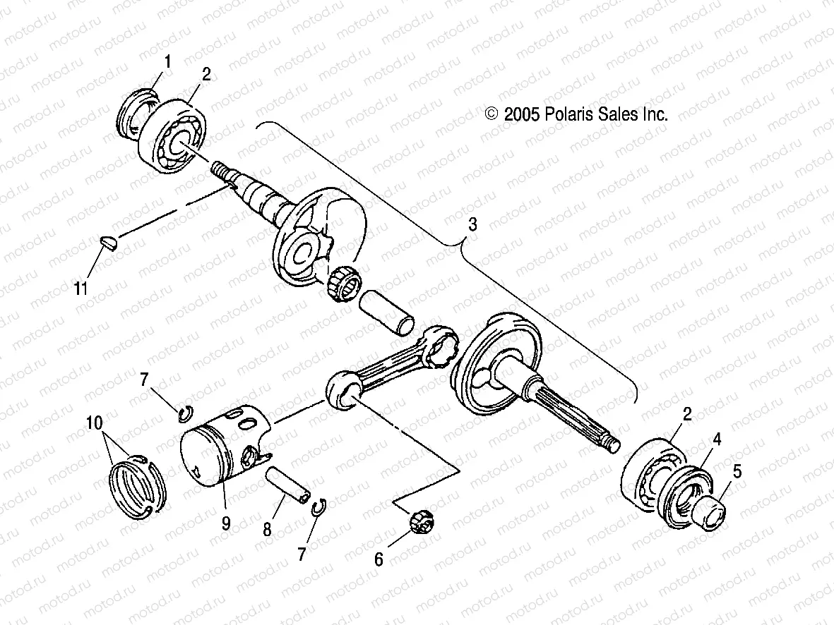 CRANKSHAFT - A05KA05CA (4999202359920235A04) | CRANKSHAFT - A05KA05CA (4999202359920235A04)