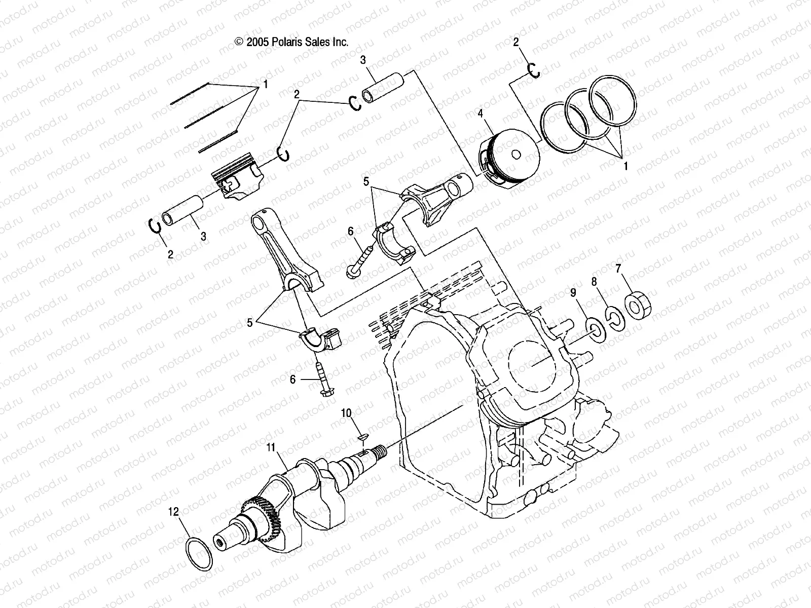 CRANKSHAFT and PISTON - A04RB63AA (4999202159920215C12) | CRANKSHAFT and PISTON - A04RB63AA (4999202159920215C12)