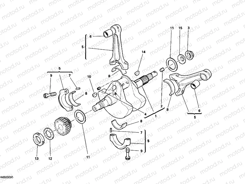 CRANKSHAFT » ENGINE CASE