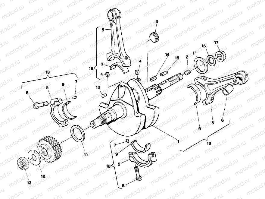 CRANKSHAFT MY92