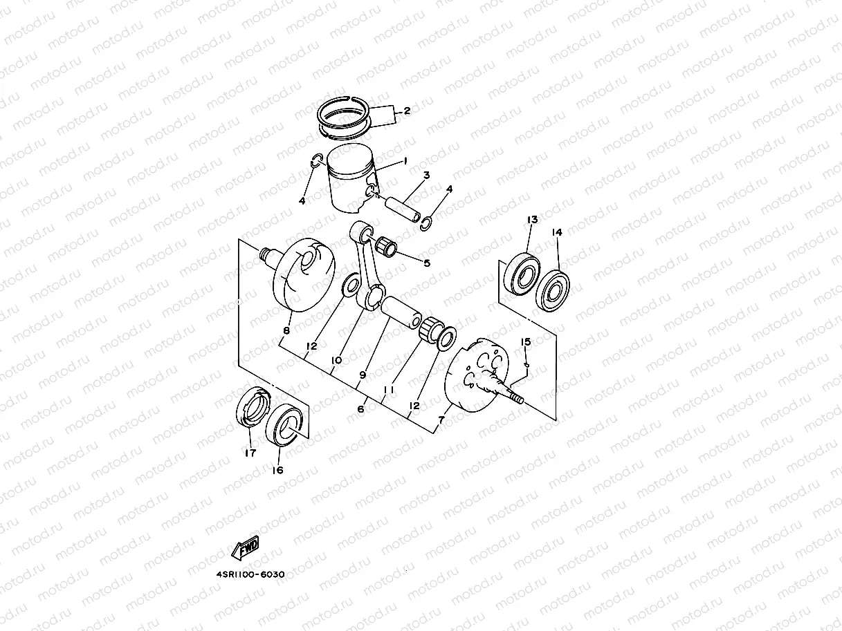 CRANKSHAFT & PISTON