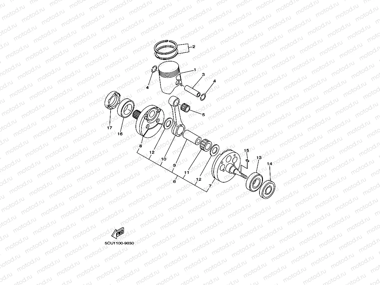 CRANKSHAFT & PISTON
