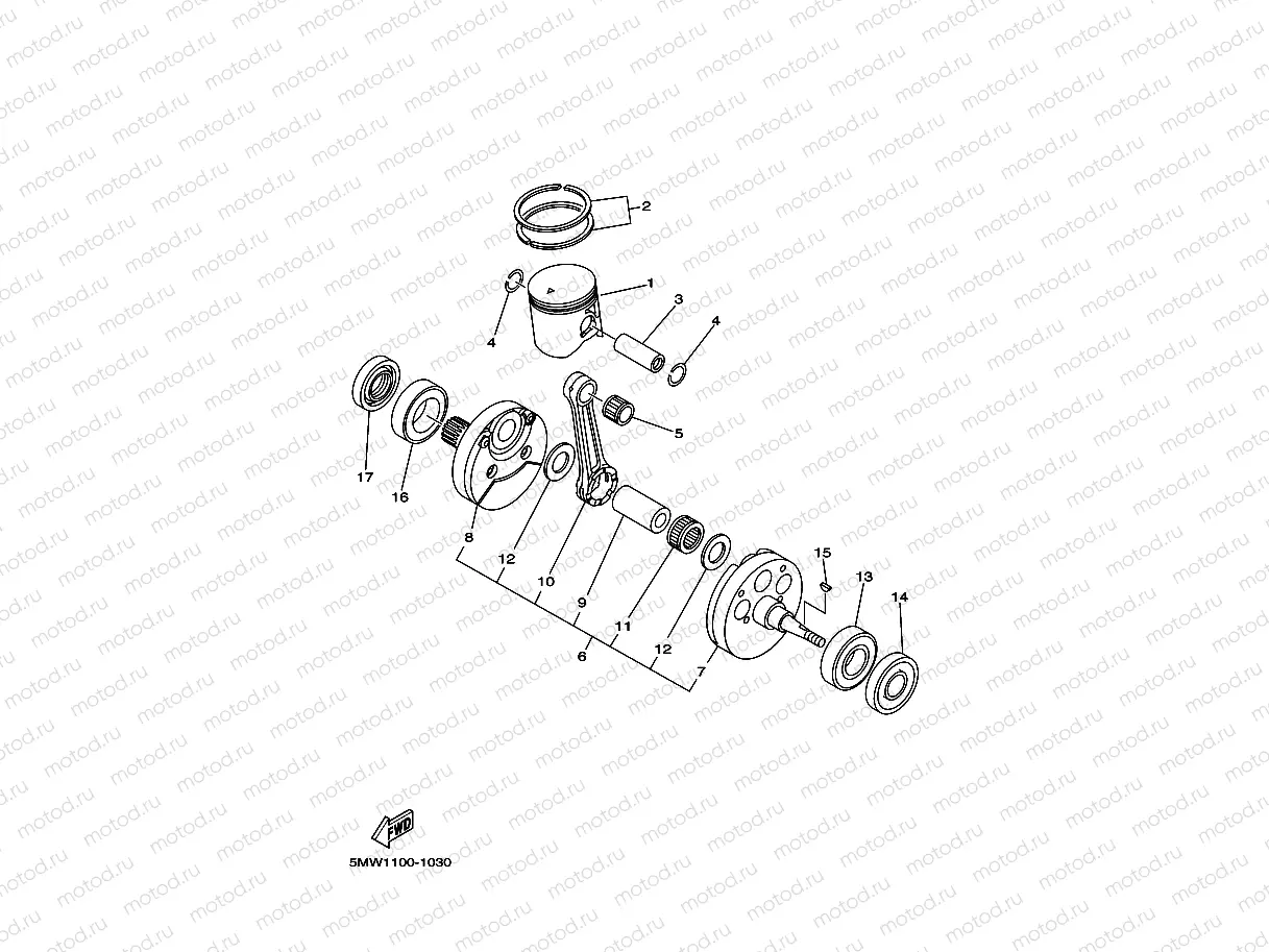 CRANKSHAFT & PISTON