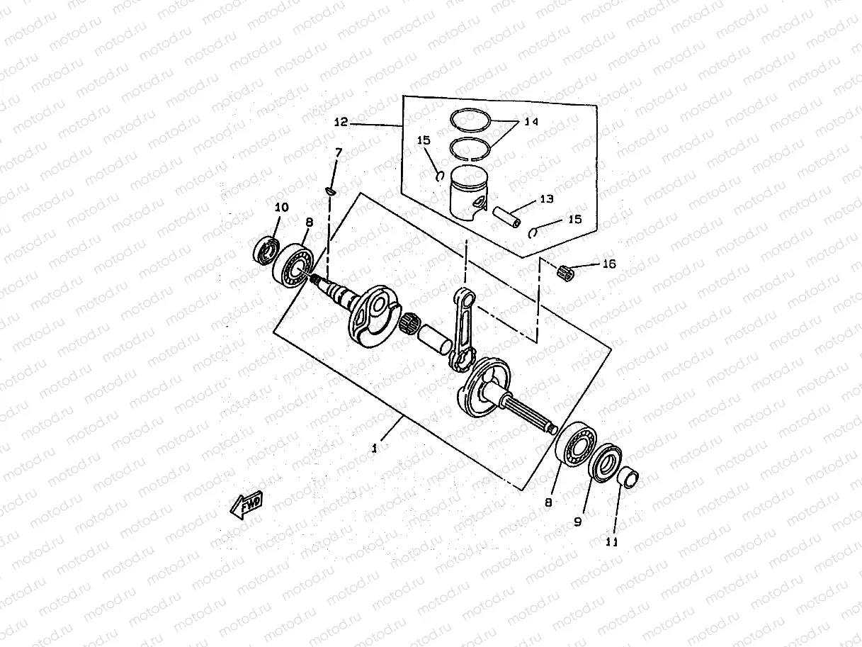 CRANKSHAFT & PISTON