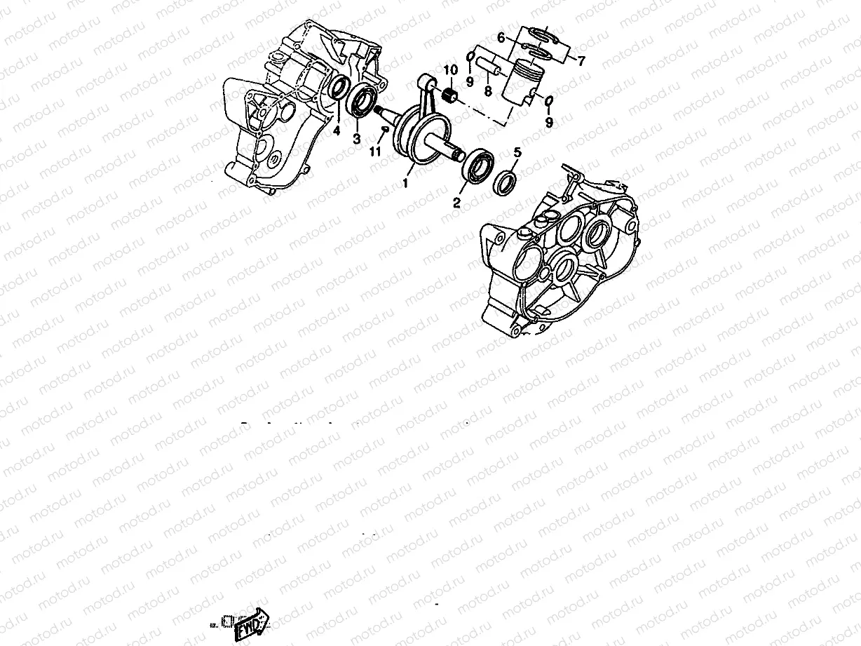CRANKSHAFT & PISTON