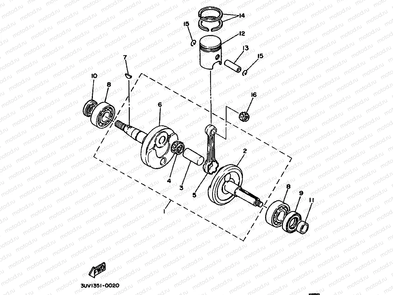 CRANKSHAFT & PISTON