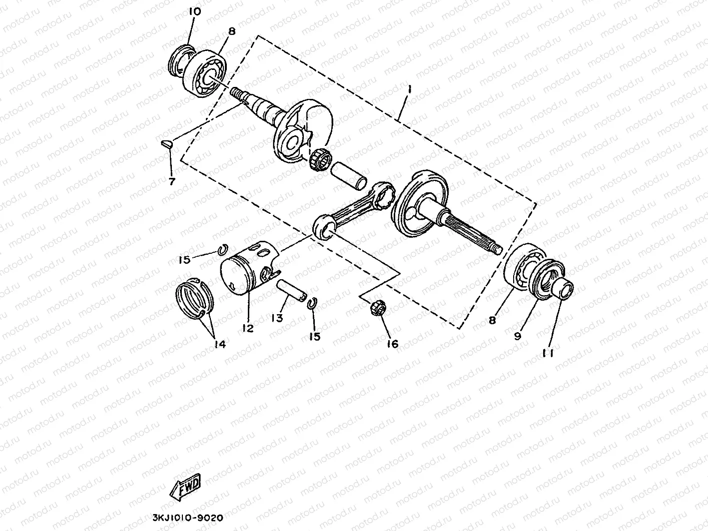 CRANKSHAFT & PISTON