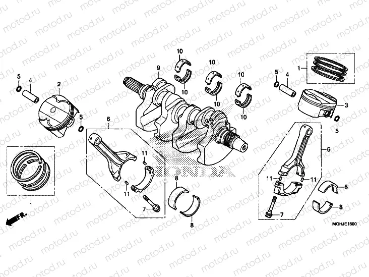 Crankshaft / PISTON