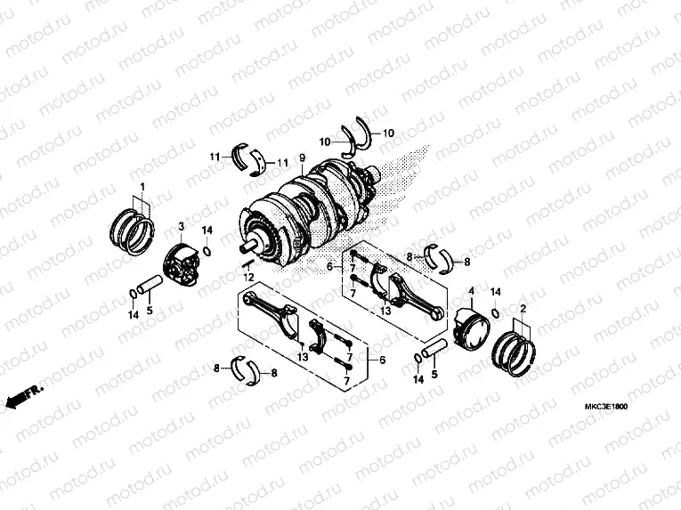 Crankshaft / PISTON