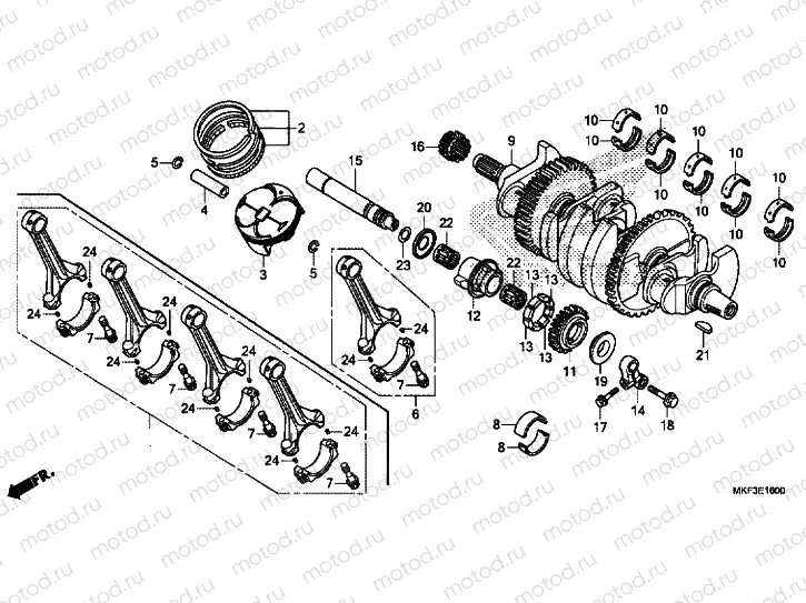 Crankshaft / PISTON