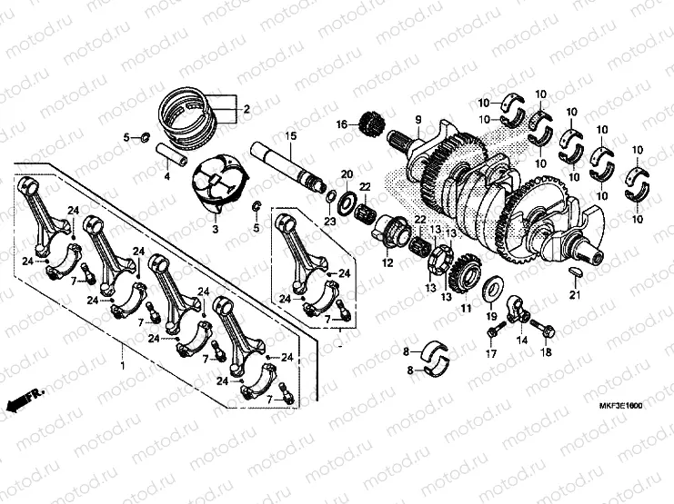Crankshaft / PISTON