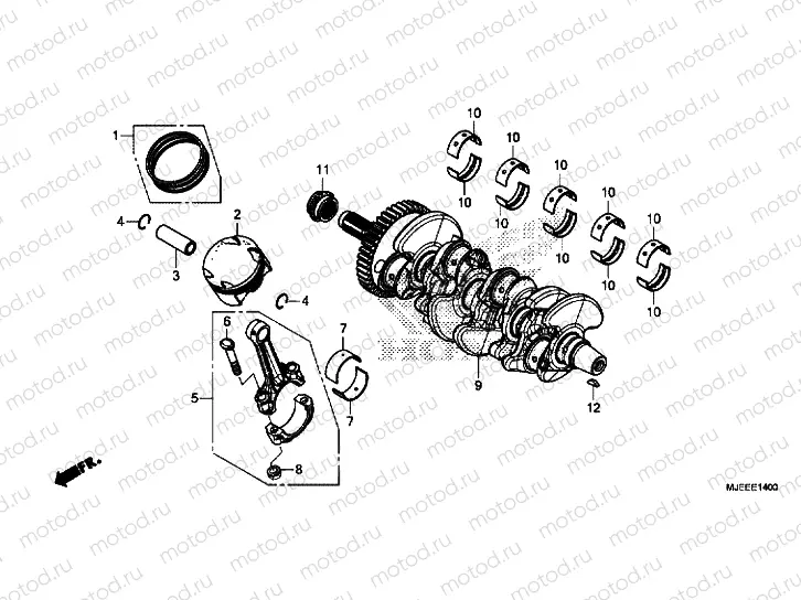 Crankshaft / PISTON