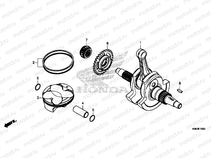 Crankshaft / PISTON