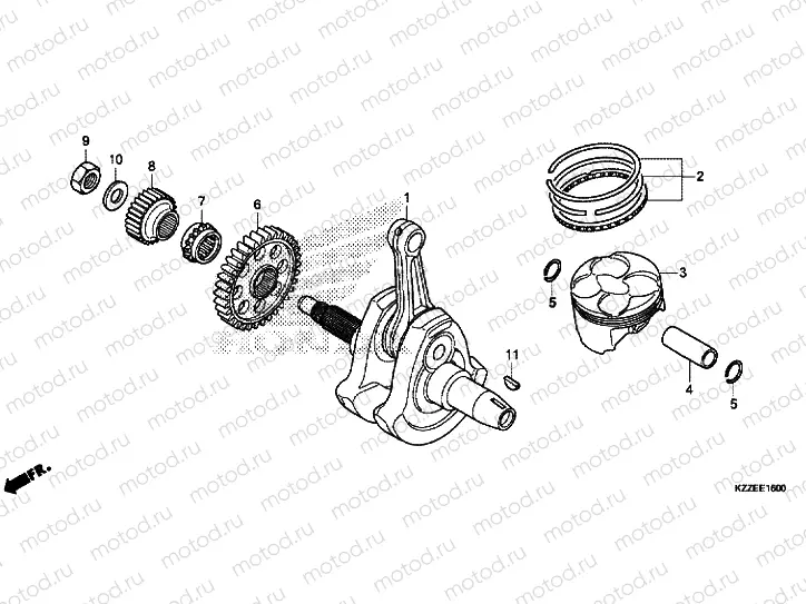 Crankshaft / PISTON