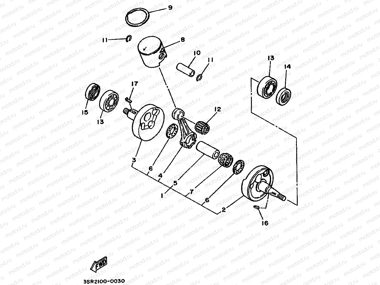 CRANKSHAFT & PISTON