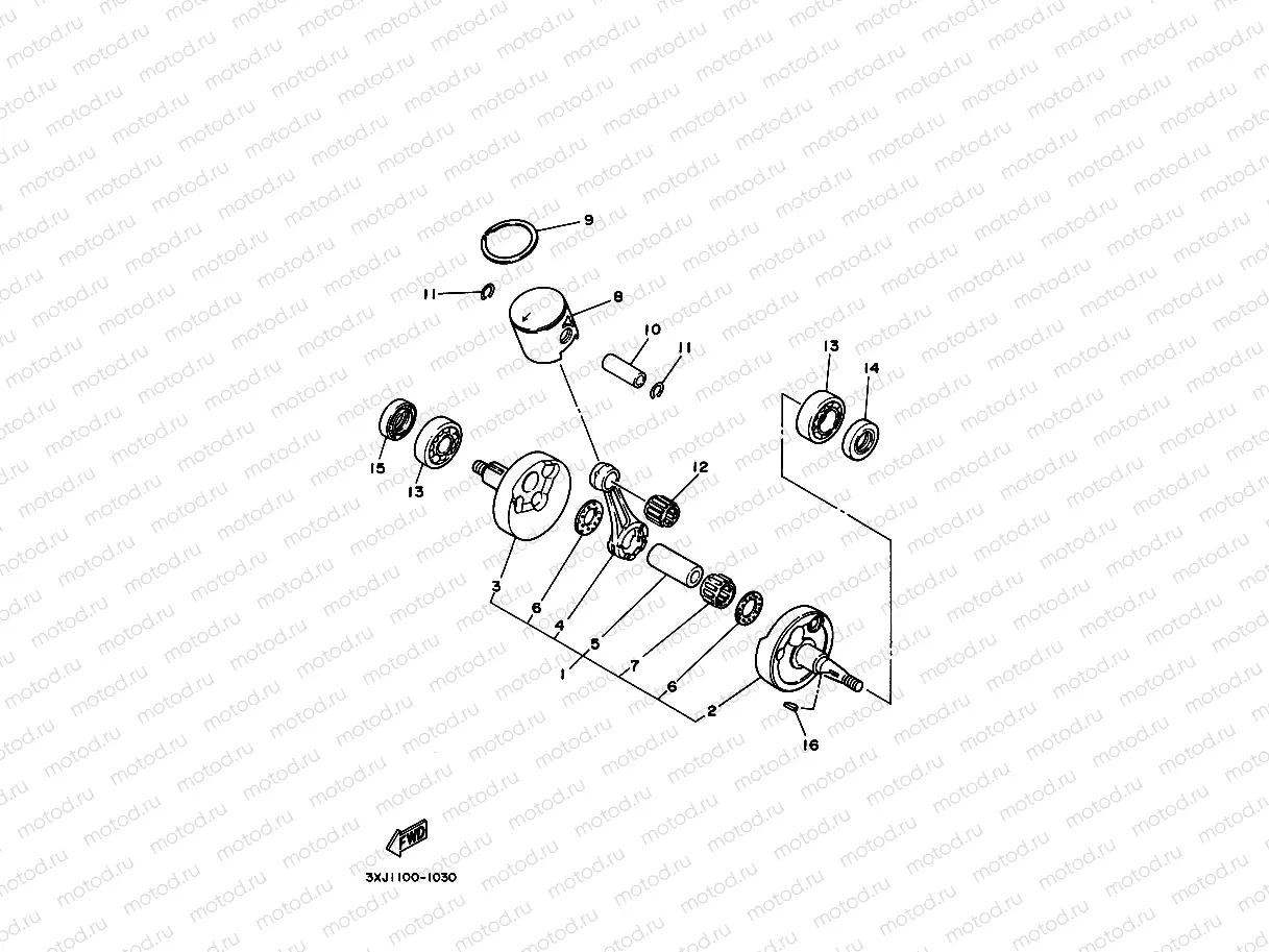 CRANKSHAFT & PISTON
