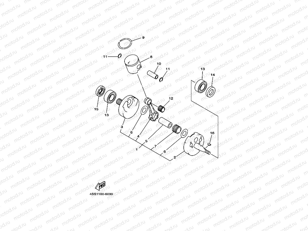 CRANKSHAFT & PISTON