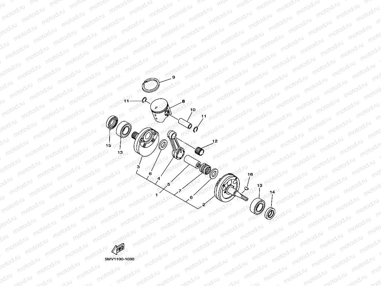 CRANKSHAFT & PISTON